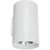 Image de Tube de lampe murale 2 GU10 ES111 Blanc Aluminium NOWODVORSKI 9317