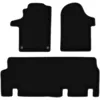 Image de Tapis de sol en velours noir BASIC pour fourgonnette Mercedes Vito W447 (2014-)