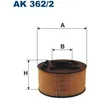 Image de Filtre À Air Ak3622 Filtron
