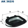 Image de Filtre À Air Ak3626 Filtron
