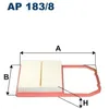 Image de Filtre À Air Ap1838 Filtron