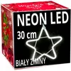 Image de NEON STAR LED 30 cm Fenêtre DOUBLE FACE Lumières de sapin de Noël lumière permanente