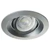 Image de Support de spot encastrable perçage 75mm rond Gris