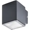 Image de Luminaire extérieur mural - gori el 135 d - Aluminium anthracite - IP44 - Source remplaçable