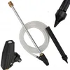 Image de Rosfix Set Sablage Hydraulique M22 x1,5   Buse Céramique, Tuyau 3m, Lance 460mm 180 Bar Pour Nettoyeur Haute Pression Kranzle Accessoire de Nettoyage