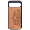 Image de Étui en bois Bewood pour Google Pixel 10/10 Pro Motif mandala pommier