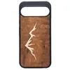 Image de Étui en bois Bewood pour Google Pixel 10/10 Pro MOUNTAINS IMBUIA