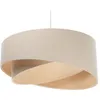 Image de Lampe suspendue crémée