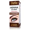 Image de Henné pour sourcils Delia Cosmetics - Brun, couleur longue tenue, application facile