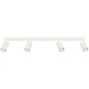 Image de Plafonnier Karbon aluminium 4xGU10 81cm Sollux