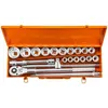 Image de Tresice France - Coffret cliquet et douilles 3/4 21 pièces neo tools 08-061
