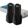 Image de Visiodirect - Lot de 2 batteries type BAT504 pour Bosch 2000mAh 3.6V