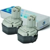 Image de Visiodirect - Lot de 2 batteries pour makita ub 140D outil sans fil 3000mAh 14.4V
