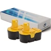 Image de Visiodirect - Lot de 2 batteries pour Ryobi P2500 sécateur 3000mAh 18V