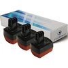 Image de Visiodirect - Lot de 3 batteries pour Metabo bst 12 Plus visseuse sans fil 3000mAh 12V