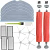 Image de Accessoires pour Roborock S7 MaxV Ultra / S7 MaxV / S7 Plus / S7 Max / S7 / S7 Pro Ultra Robot (4 Serpillière + 2 Brosses Principales + 4 Brosses
