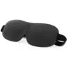 Image de 2 Pcs Masque de Nuit, Masque de Sommeil pour Homme Femme, Masque de Voyage 3D Anti-lumière, (Noir)