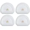 Image de Lot de 4 filtres d'aspirateur à main compatibles avec Black et Decker VLPF10 Filtre de rechange et aspirateur à main Dustbuster HLVA315J HLVA320J00