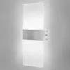 Image de Applique Murale Intérieure Moderne led Blanc Froid 6500K 12W Applique Murale led en Acrylique Lampe Murale led Blanche Applique Éclairage Haut et Bas
