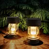 Image de Lanterne Solaire Exterieur Jardin Decorative Étanche IP44 Lot de 2 Lanternes Solaires Suspendues Vintage led Lumières Table Lampe pour Arbre Patio
