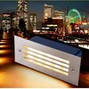 Image de Lampe D'extérieur Pour Escalier - Lampe De Jardin Rectangulaire À LED 220 V, Projecteurs Encastrés D'extérieur Étanches IP65, Lampes D'angle Pour