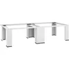 Image de Design In - Socle double pour lave-linge et sèche-linge Blanc CFW66256