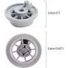 Image de Union - Roulettes de panier inférieur pour lave-vaisselle Bosch , Siemens , Neff , AP2802428 , PS3439123 , Poweka (4 pièces)