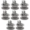 Image de Roue supérieure de lave-vaisselle 8 pièces 611475 , pièces de rechange pour roue de panier à vaisselle Bosch bsh-00611475 1559847 AH3477735 AH8727387