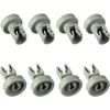 Image de Roues de Lave-vaisselle Universelles pour la Plupart des Lave-vaisselle Standard Roue du Panier Supérieur Pièces de Rechange Compatibles avec aeg ,