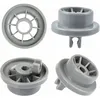 Image de Lot de 4 Roulettes de Lave-vaisselle pour Panier Inférieur, roulettes panier lave-vaisselle Roues de Lave-vaisselle pour Siemens, Bosch 165314