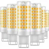 Image de Ampoule led G9, No Flicker 7W led Lampes Blanc Chaud 3000K, 650LM, Économie d'énergie Equivalente 60W Halogène Lumière, 360 Degrés Angle, AC220-240V