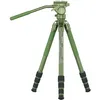 Image de Sportich SP004+G5X - Trépied optique avec tête panoramique fluide, trépied de voyage de 55 pouces pour jumelles, télescopes, appareils photo,