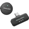 Image de Insta360 Microphone Mic Air (1 Tx + 1 Rx) - Noir