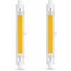 Image de Soleil - Ampoule led R7S 118mm 10W Blanc Froid 6000K, 1000LM, Équivalent Lampe Halogène R7S J118 80W 100W, Dimmable, Ampoule R7S 118mm Slim cob led