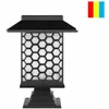 Image de Lampes solaires pour le jardin Lampes de jardin extérieures étanches pour la maison Lampes de pelouse pour villa Grille en nid d'abeille (lumières