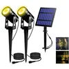 Image de GABRIELLE Lampe Solaire Jardin 2 EN 1 Spot Solaire Lampe Solaire Extérieur Projecteur Solaire Exterieur avec Etanche IP65 pour Arrarbres, Jardin,