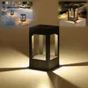 Image de Borne Eclairage Extérieur de Chemin, Lampadaire Extérieur de Jardin sur Pied, Lampadaire Exterieur éclairage Terrasse, Borne Lumineuse Jardin, IP65