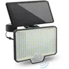Image de Lampe solaire extérieure 294 LED avec détecteur de mouvement   Alimentation solaire   IP65 étanche   4 modes d'éclairage   Batterie 1800mAh