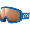 Image de POC Pocito Opsin   Google de ski pour enfants qui offre confort, sécurité et un large champ de vision, bleu fluo/partiellement ensoleillée orange clair en occasion ou reconditionné