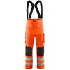 Image de Pantalon de pluie haute-visiblité niveau 2 1302 - Orange fluo m