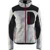 Image de Blaklader - Veste tricotée à capuche T.4XL - gris chine/noir - 493021179099-4XL