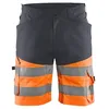 Image de Short de travail haute visibilité stretch 1541 - Gris moyen/Orange fluo xl - FR(50) - SE(C56) - Standards