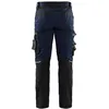 Image de Blaklader - Pantalon artisan stretch - 17991860-46-Bleu foncé / noir