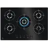 Image de Electrolux - Table de cuisson gaz 75cm 5 feux noir EGG75372K