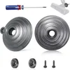 Image de Sollbry Roues Rechange pour Dyson V6 V7 V8 V10 V12 DC58 DC59 DC62 DC72 DC74 SV10 SSV12 SV20, Accessoires tête de Nettoyage entraînement Direct 35W