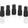 Image de Adaptateur pour aspirateur, 5 pièces adaptateur pour aspirateur tuyau de raccordement pour aspirateur diamètre intérieur 32 mm à 35 mm, adaptateur
