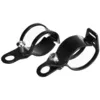 Image de Sollbry Support De Clignotant Moto, Indicateur Universel Pince De Fixation De Fourche, Pinces De Relocalisation De Fourche 27-36mm, Noir Fixation