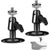 Image de Support Caméra Extérieur Mural, 360° Réglable Fixation Support Murale Camera Surveillance Intérieur et Extérieur Plafond RéGlable pour Surveiller