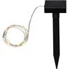 Image de Trading Guirlande lumineuse solaire led Dew Drop blanc chaud (50 led, batterie) - Star
