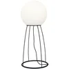 Image de Star Trading Lampadaire Mallorca, Lampadaire, E27, Décoration, Noir, Blanc, Extérieur, IP65, 95 cm